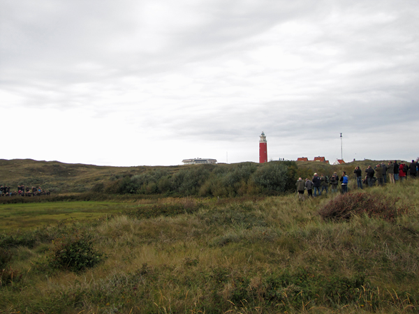 Vogelaars in 'De Tuintjes', Texel, oktober 2013 (Luuk Punt)