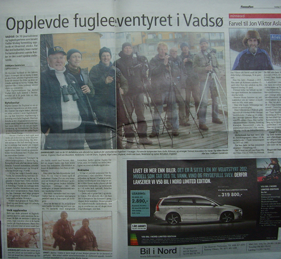 Finnmarken newspaper