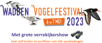 Aankondiging Wadden Vogelfestival 2023 – 6 en 7 mei 2023!